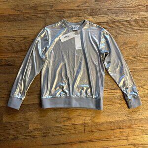 Jogal Metallic Long Sleeve Shirt - Size M (New with Tags)